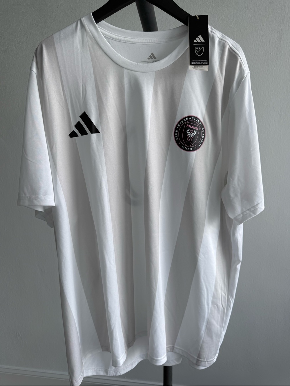 adidas Inter Miami Lionel Messi #10 Jersey Men 2XL White NWT